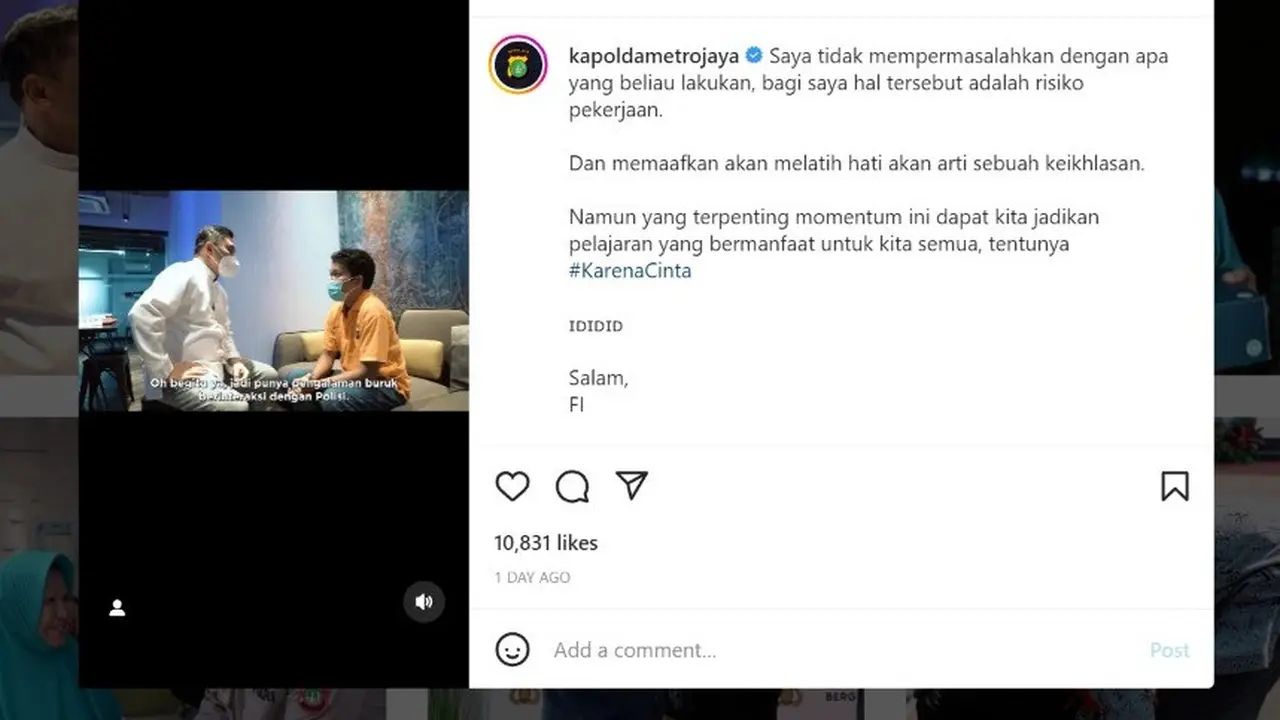 Kasus Penyuntingan Biodata Kapolda Metro Jaya Irjen Fadil Imran di Laman Wikipedia.