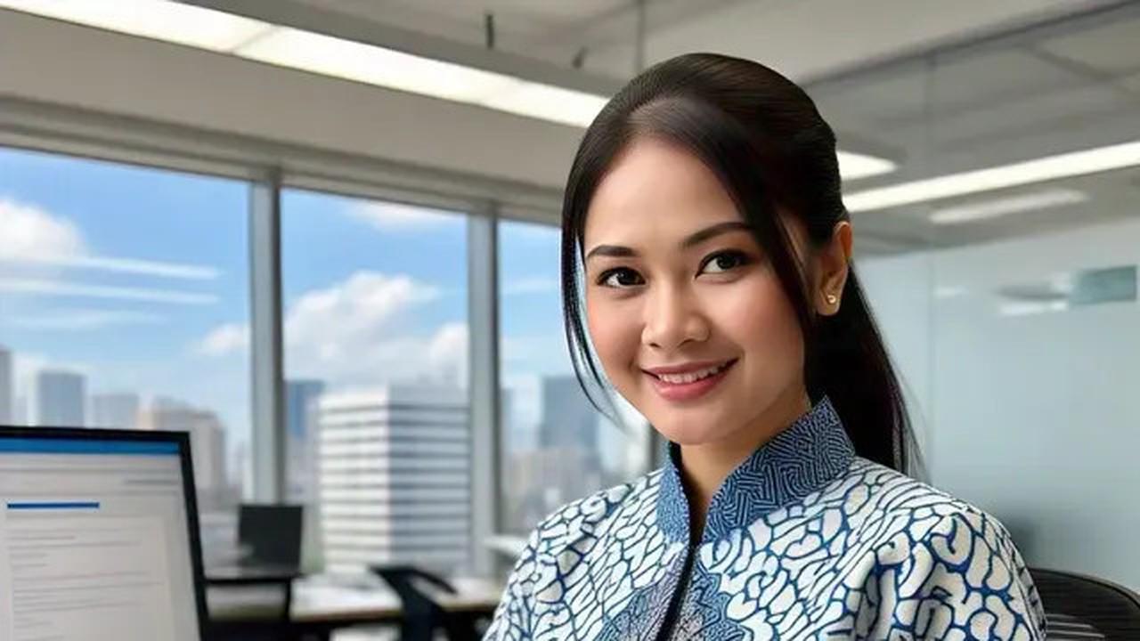5 Model Baju Batik Tunik Kantor, Bikin Terlihat Berkelas Namun Kasual
