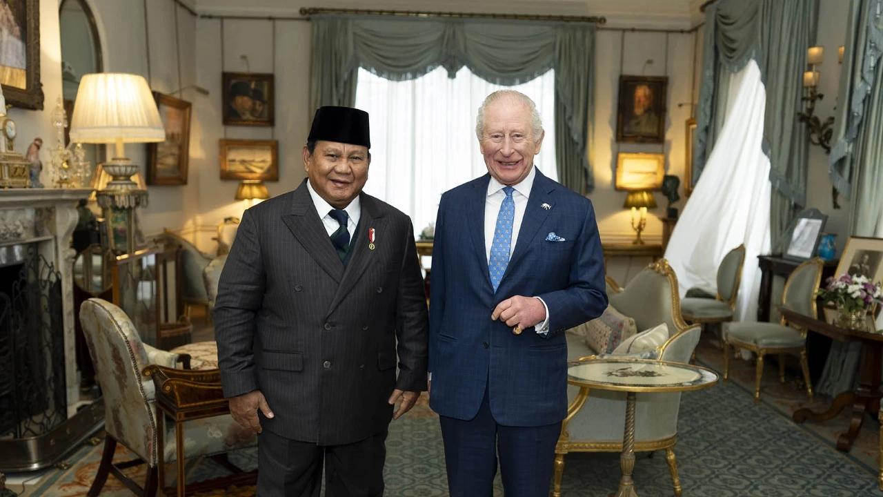 FOTO: Prabowo Bertemu Raja Charles Bahas Konservasi Gajah Peusangan