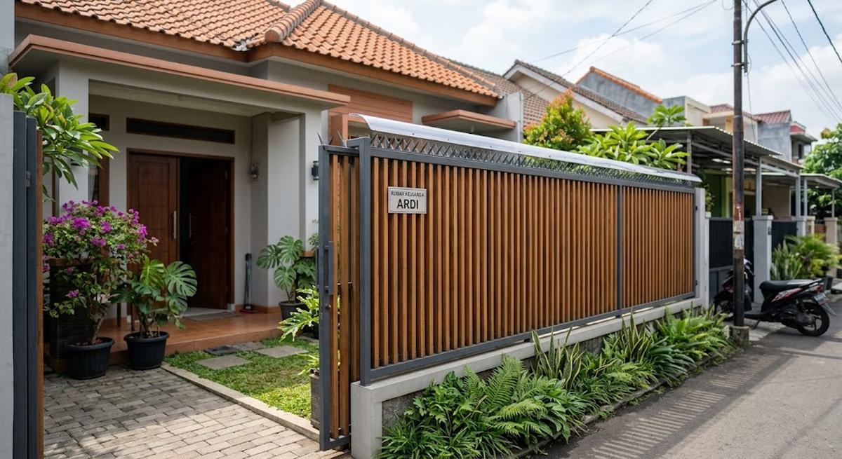 9 Pagar Rumah Ini Bikin Kucing Sulit Masuk Tanpa Merusak Tampilan, Tetap Rapi dan Modern