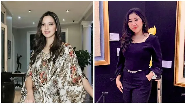 Dichat Langsung Nia Ramadhani, Ini 7 Penampilan Kece Kiky Saputri