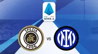Serie A - Spezia Vs Inter Milan (Bola.com/Adreanus Titus)