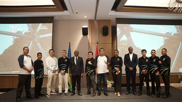 Resepsi Kwibohora31-Liberation Day atau Hari Pembebasan Kwibohora ke-31 yang diadakan di Jakarta. (Dok Kedutaan Rwanda untuk Indonesia)