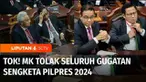 Drama Pilpres 2024 mulai memasuki babak akhir. MK menolak seluruh sengketa pilpres dari paslon Anies-Muhaimin maupun Ganjar-Mahfud.