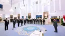 Pelantikan berdasarkan Keputusan Presiden Republik Indonesia Nomor 86/P Tahun 2025 tentang Pemberhentian dan Pengangkatan Menteri dan Wakil Menteri Negara Kabinet Merah Putih Periode Tahun 2024-2029. (Foto: Biro Pers Istana Kepresidenan)