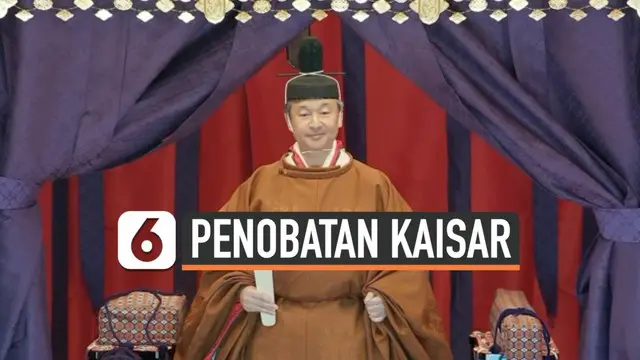VIDEO: Naruhito Jalani Upacara Penobatan Kaisar