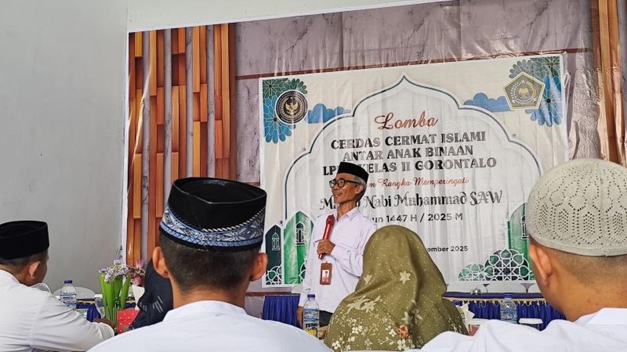 Fakta Menarik: 21 Anak Binaan Ikuti Lomba Cerdas Cermat Islami, LPKA Gorontalo Genjot Pembinaan Kepribadian