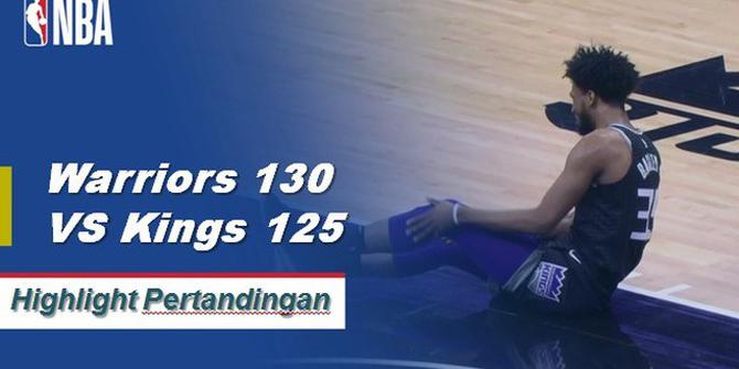 Cuplikan Hasil Pertandingan NBA : Warriors 130 VS Kings 125