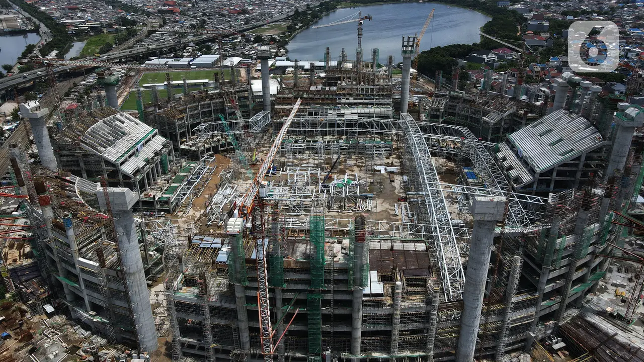Menengok Proyek Pembangunan Jakarta International Stadium