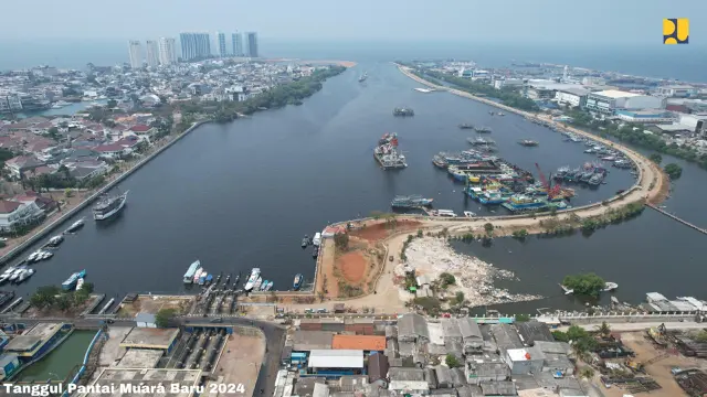 Proyek Tanggul di Pesisir Teluk Jakarta Tahap 7 Siap Dilelang