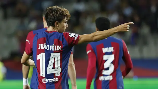 Foto: Joao Felix Terlahir Kembali di Barcelona, Borong 2 Gol saat Taklukkan Antwerp FC di Liga Champions