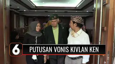 Majelis Hakim Pengadilan Negeri Jakarta Pusat menjatuhkan vonis pidana penjara selama 4 bulan 15 hari kepada Mayor Jenderal TNI (Purn) Kivlan Zen. Kivlan Zen dinyatakan terbukti bersalah karena memiliki senjata api dan peluru tajam ilegal.