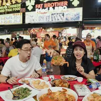 Maudy Ayunda dan Suami saat Berada di Malaysia. [@maudyayunda]