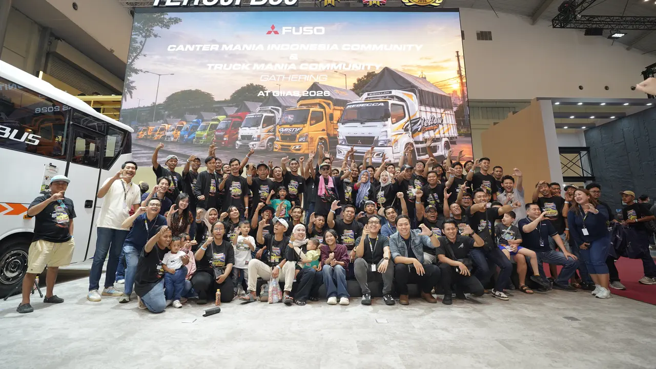 Mitsubishi Fuso mengundang ratusan anggota komunitas Canter Mania dari berbagai wilayah ke GIIAS 2026.