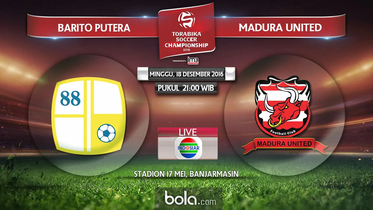 TSC_Barito Putera Vs Madura United (Bola.com/Adreanus Titus)