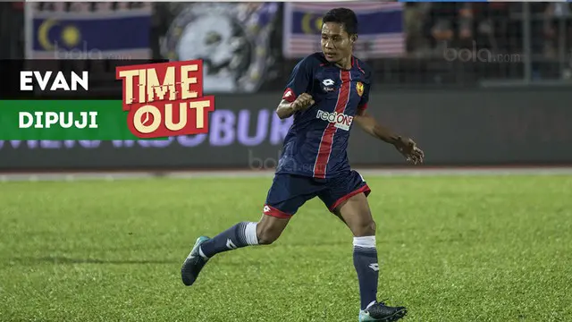 VIDEO: Evan Dimas Dapat Pujian setelah Laga Debut di Liga Malaysia
