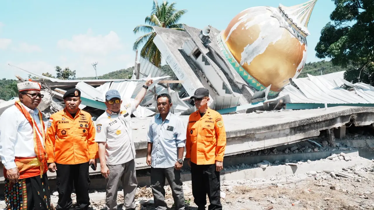 Mendagri Dorong Pemda NTT Percepat Pendataan Sekolah dan Rumah Ibadah Terdampak Gempa