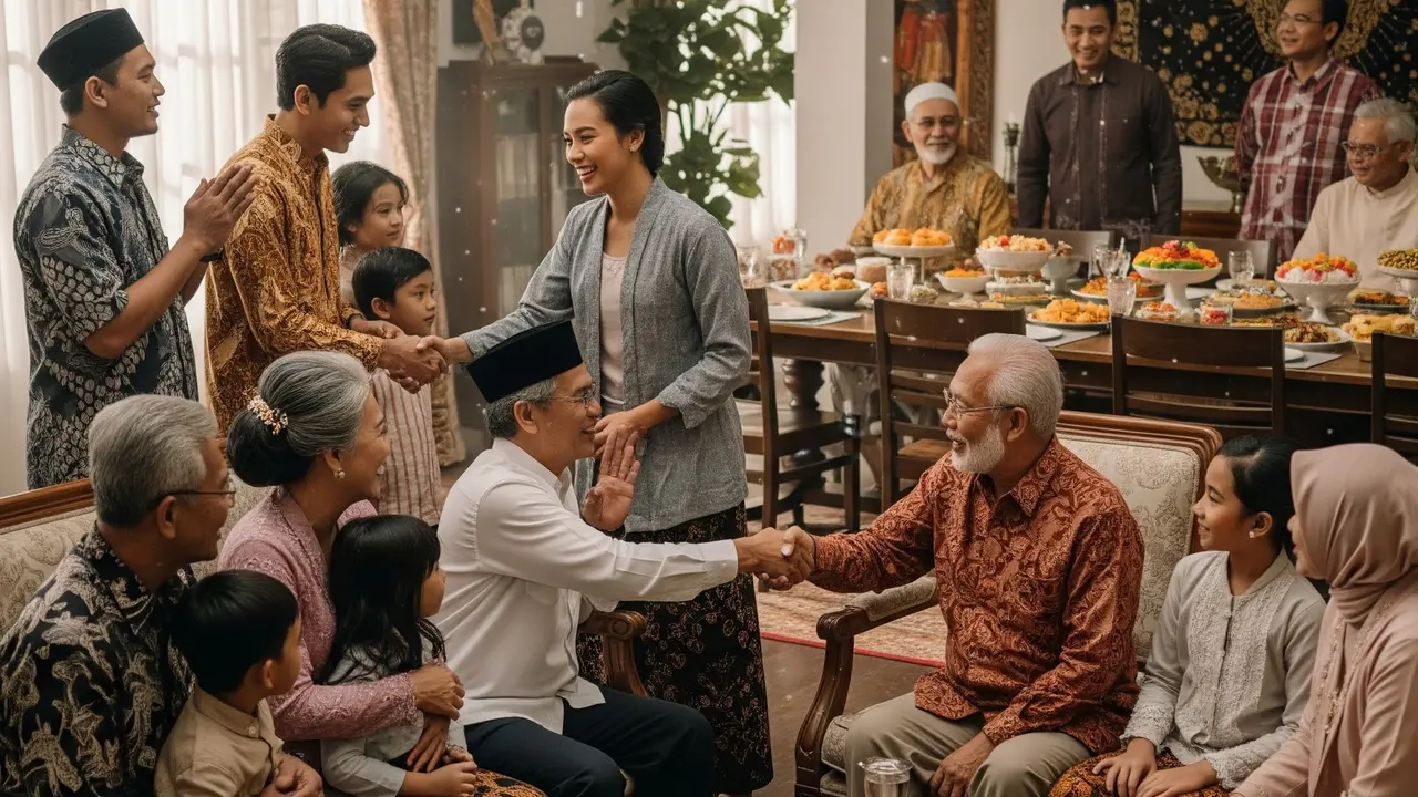 Halal Bihalal Keluarga (Gemini AI)