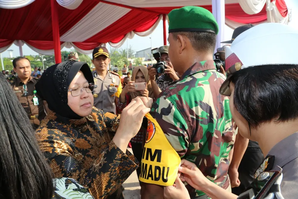 Tim Suramadu yang melibatkan tiga pilar, yakni TNI, Polri, dan pemerintah daerah. (Liputan6.com/Dian Kurniawan).