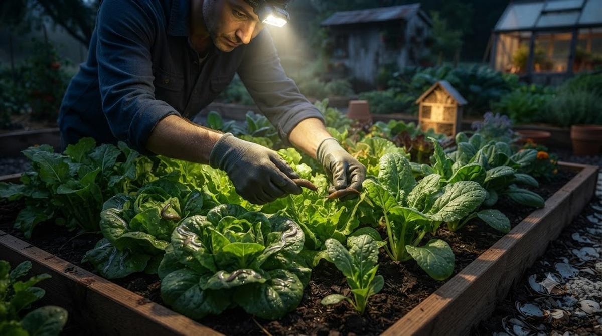 Cara Membuat Kebun Sayur Tidak Diserang Siput