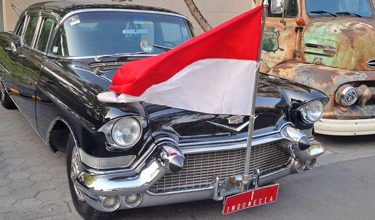 "Surat kepemilikan mobil ini masih atas nama negara. Mobil ini hanya boleh diikutkan dalam pameran atau kegiatan sosial non komersial," ungkap Agus<br>