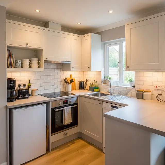7 Inspirasi Dapur Kecil di Rumah 5x9 yang Fungsional (Image by Gemini AI)