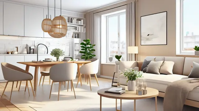 Ilustrasi Rumah Scandinavian (Credit: benzoix/freepik)