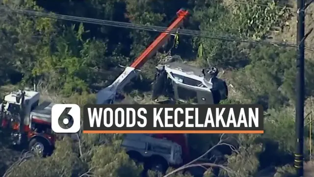 Kecelakaan parah menimpa pegolf Tiger Woods di Los Angeles hari Selasa (23/2). Mobil yang ia kendarai terguling dan rusak berat.