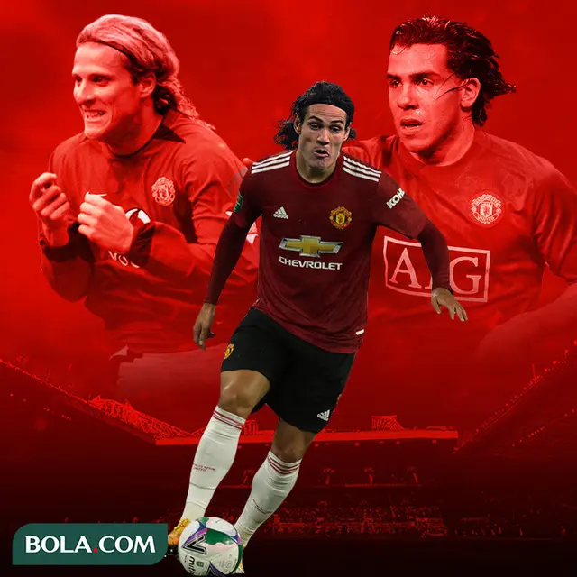 Manchester United - Diego Forlan, Edinson Cavani, Carlos Tevez