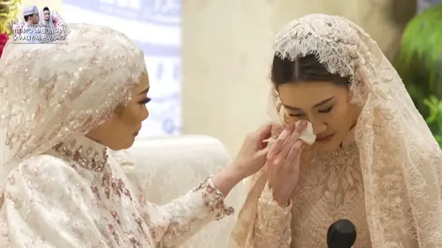 Momen pengajian jelang pernikahan Thariq Halilintar dan Aaliyah Massaid berlangsung pada Sabtu (20/7/2024). (Dok: YouTube Thariq Halilintar)