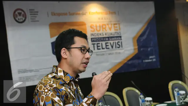 20161005-KPI dan ISKI Rilis Hasil Survei Kualitas Program Siaran Televisi-Jakarta