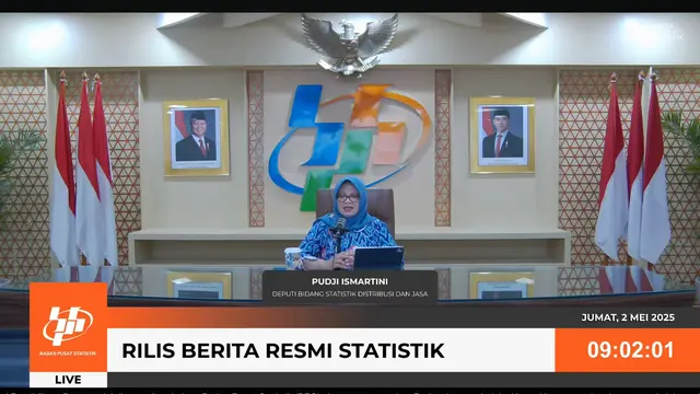 BPS: Inflasi April 2025 Tembus 1,17%, Ini Penyebabnya