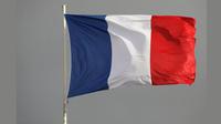 Ilustrasi bendera Prancis (AFP/Ludovic Marin)