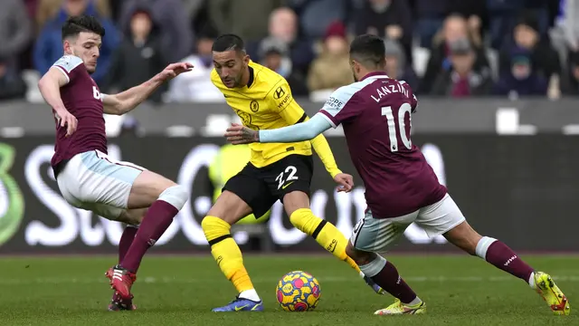 Chelsea Tumbang di Kandang West Ham United