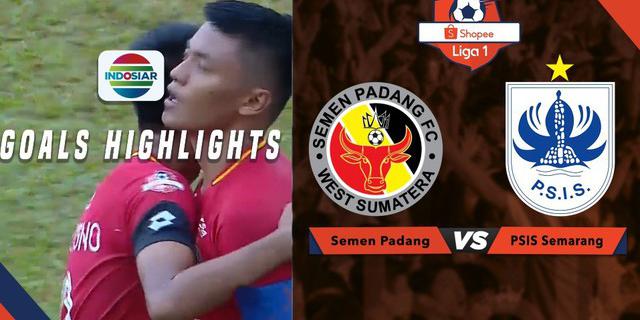 VIDEO: Gol Dramatis Semen Padang saat Kalahkan PSIS di Liga 1 2019