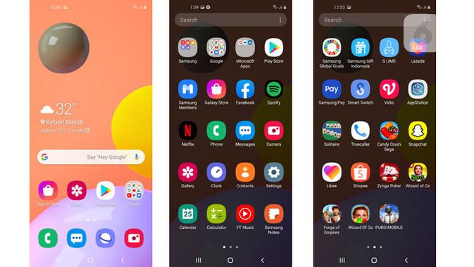OneUI Galaxy A11. (Liputan6.com/ Yuslianson)