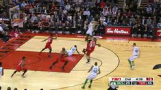 Berita video game recap NBA 2017-2018 antara Toronto Raptors melawan Boston Celtics dengan skor 111-91.