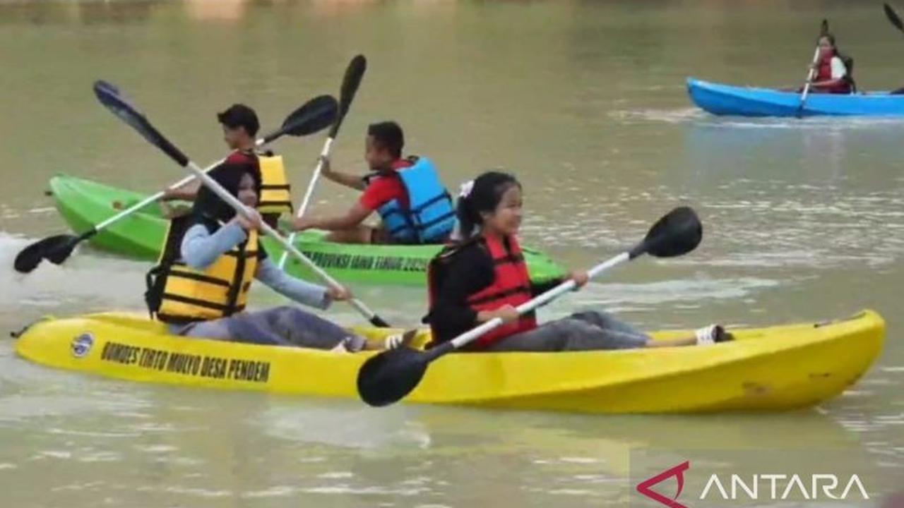 Magetan Punya Spot Unik! BUMDes Tirto Mulyo Hadirkan Wisata Kano Embung Pendem, Tiket Cuma Rp10 Ribu