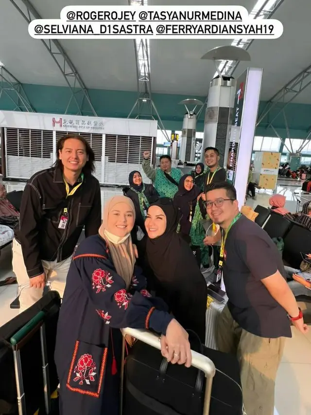 7 Potret Cut Meyriska dan Roger Danuarta Jalani Umrah Bersama Buah Hati