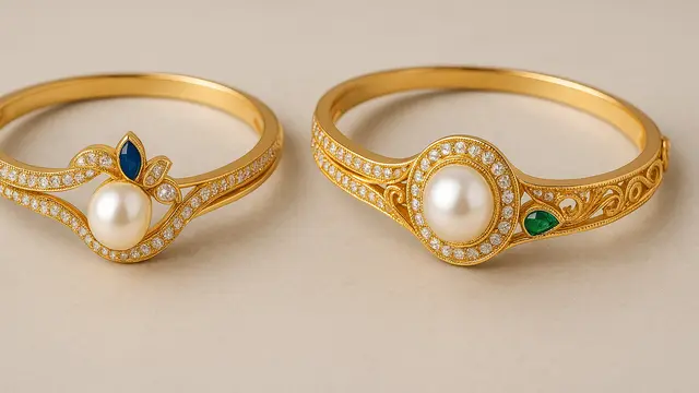 Model Gelang Emas 22 dan 24 Karat Terbaru Kekinian/Ilustrasi gambar oleh AI