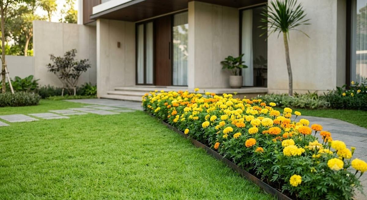 Marigold Menghadirkan Nuansa Ceria (AI Generated)