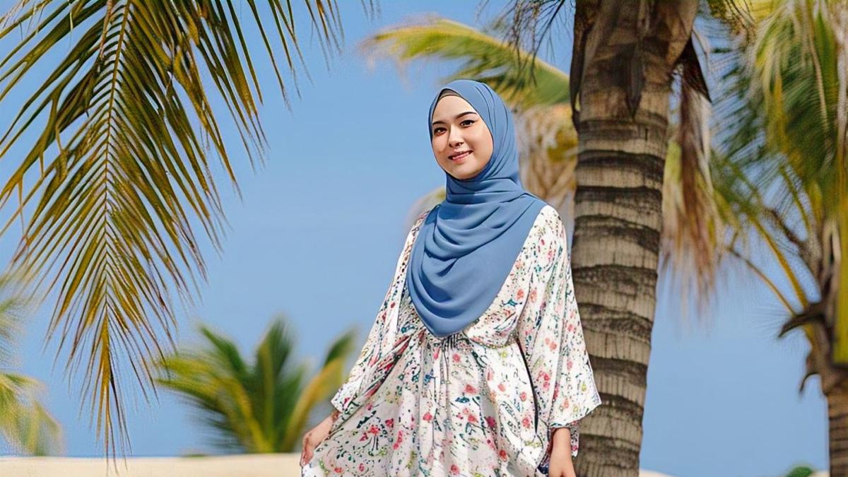 Tampil Anggun di 2025: 8 Model Kaftan Motif Bunga Terbaru yang Modis Tanpa Kesan Kaku