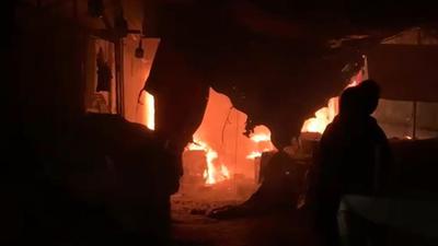 Pasar Pa'baeng-baeng Makassar Terbakar, 22 Stand Pedagang Hangus