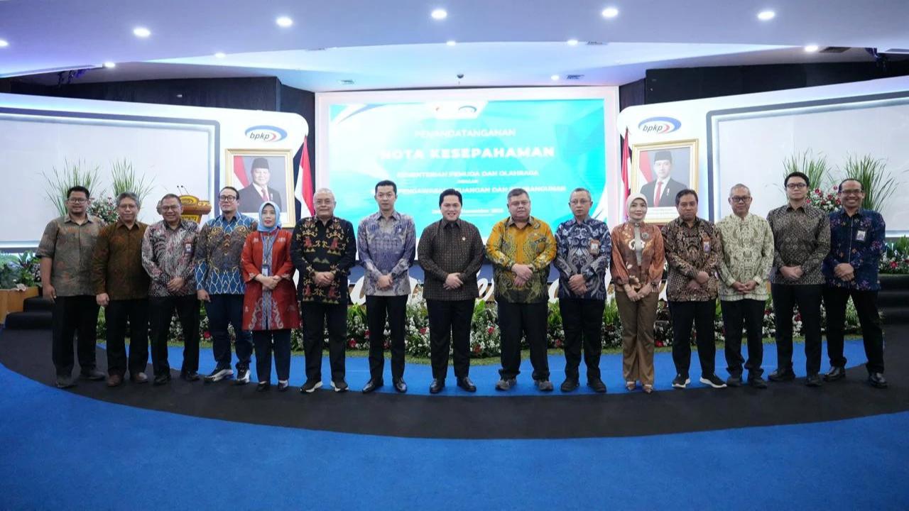 Menpora Erick Gandeng BPKP Kawal Program Transformasi Kemenpora