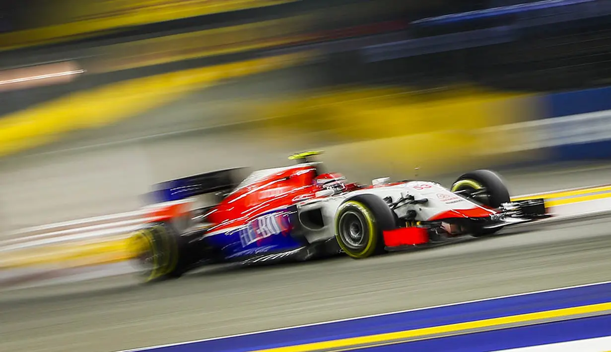 Bersama dua rising star dan staff yang mempuni, kini Manor Racing Motosport siap transformasi menjadi tim Formula 1 yang lebih baik. (EPA/Diego Azubel)