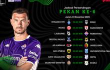 Berikut Jadwal Pertandingan UECL Pekan Ke-6 2025/26, Tayang di Vidio