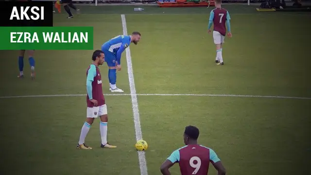 Berita video aksi pemain Timnas U-22, Ezra Walian, saat trial bersama West Ham United dalam laga persahabatan melawan Billericay Town.