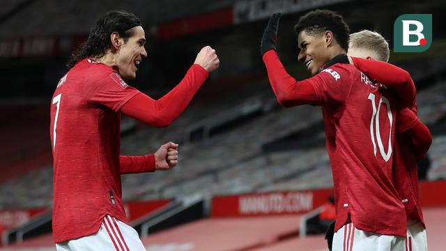 Edinson Cavani, Marcus Rashford