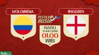 Piala Dunia 2018 Kolombia Vs Inggris (Bola.com/Adreanus Titus)