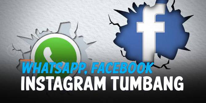 VIDEO: Facebook, WhatsApp, Instagram Down Bersamaan Terjadi di Seluruh Dunia
